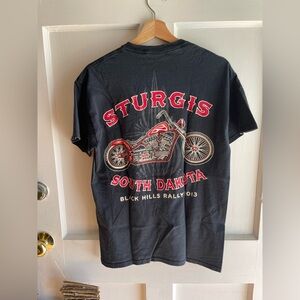 Gildan Black Sturgis South Dakota Tee